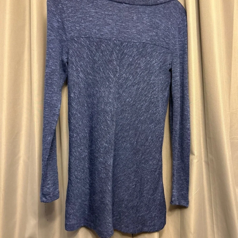 Adventura Orly cowl neck Sweatshirt twilight blue super soft Med sk0024